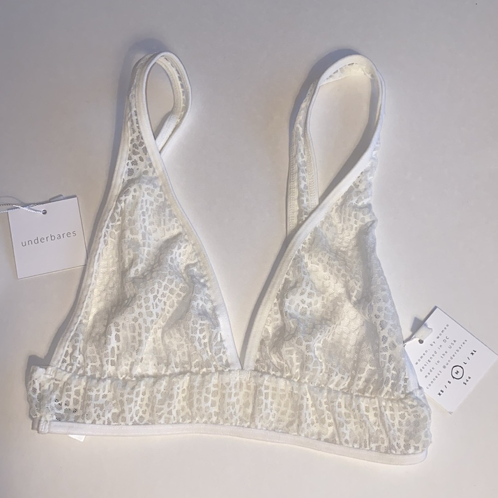 Underbares New Everyday Comfort Bra Wintr White, Elastic all around Stretch Lace